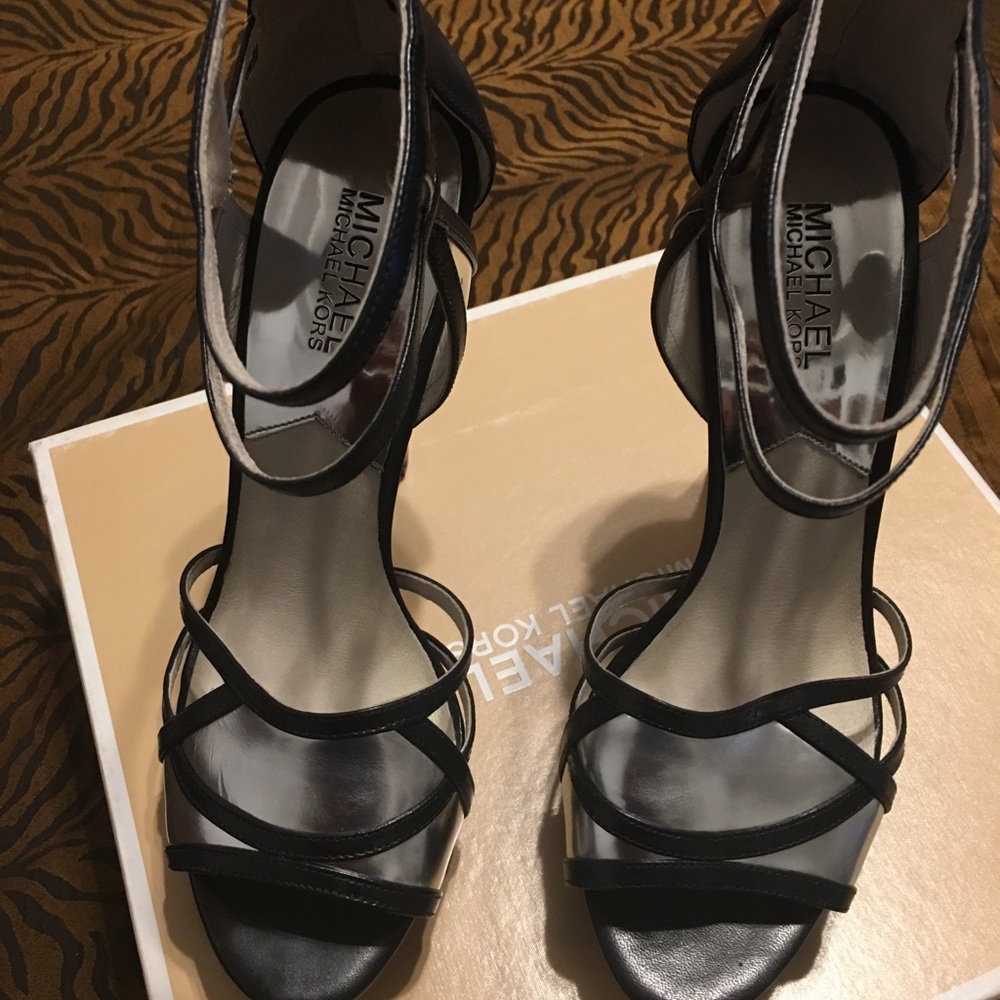 Michael Kors Jaida Black. Size 9.5
